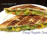 Creamy Vegetable Sandwich