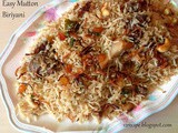 Easy Mutton Biriyani