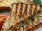 Grilled Vegetable Sandwich