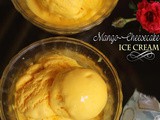 Mango Cheesecake Ice Cream