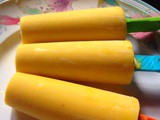 Mango Ice Popsicle