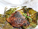 Meen Pollichathu / Fish Grilled in Banana Leaf