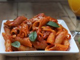 Penne Pasata in Red Sauce
