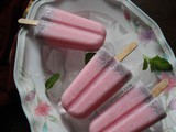 Rose Milk Popsicle