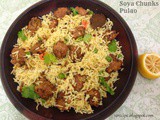 Soya Chunks Pulao