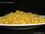 Stir Fried Cauliflower