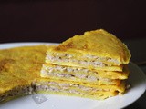 Stuffed Banana Crepes / Healthy Sweet Chattipathiri