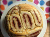 Swiss Roll Fruit Cake / Charlotte Royale