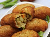 Vegetable Stuffed Bread Fry