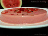 Watermelon Pudding