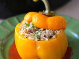 Bulgaria: Palneni Chushki (Stuffed Peppers)