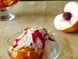 France: Pêche Melba (Peach Melba)