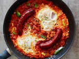 Tunisia: Ojja (Shakshuka) with Merguez