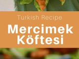 Turkey: Mercimek Köftesi