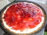 Cheesecake με μαρμελαδα κερασι