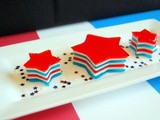 4th of July Jell-o Stars