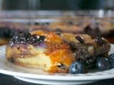 Baked Blueberry Waffles