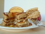 Cinnamon Peach Pancakes