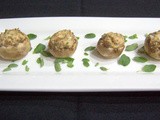 Day 296 - Cream Cheese Stuffed Mushrooms