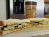 Peanut Butter & Cucumber Sandwich from Horse Camp
