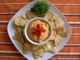 Roasted Garlic and Red Pepper Hummus