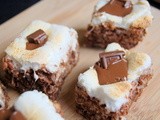 S'Mores Rice Krispie Treats - The Secret Recipe Club