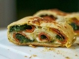 Spinach Pepperoni Bread