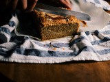 Apple coconut and clove scented pound cake