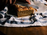 Apple coconut and clove scented pound cake