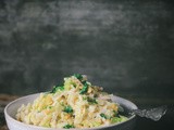 Braised cabbage with lentils