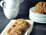 Buckwheat oatmeal raisin cookies