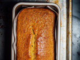 Burnt honey and earl grey tea pound cake