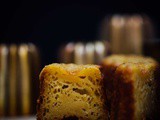 Cardamom and orange Cannelés