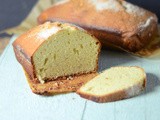 Cardamom and saffron olive oil pound cake