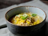 Chicken sweet-corn soup