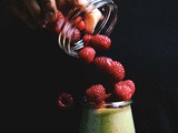 Cinnamon and matcha rice pudding