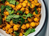 Dry channa masala