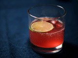 Fennel raspberry rosé spritzer