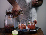 Fig and bourbon summer smash