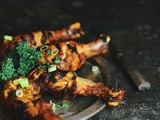 Homemade tandoori chicken