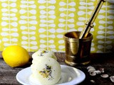 Lemon and poppy seed rice cookies