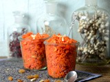 Low-fat carrot halva