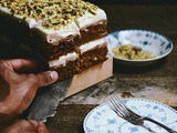 Masala chai carrot cake