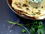 Naan and garlic naan