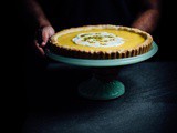 Passion fruit and ginger tart