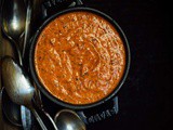 Roasted red pepper pumpkin seed dip