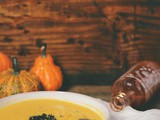 Sriracha pumpkin soup