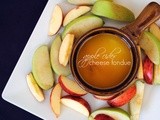 Apple-Cider Cheese Fondue