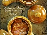 Beef Parsnip Stew