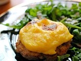 Polenta-Topped Turkey Patties